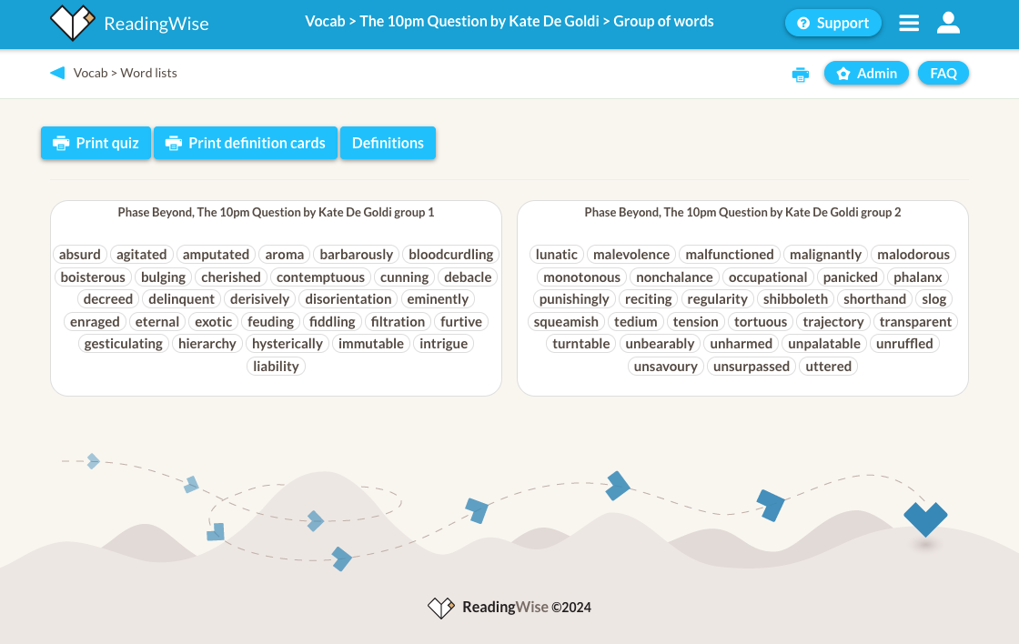  Hag Storm by Victoria Williamson - Vocabulary