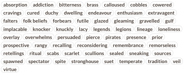 Assassin's Apprentice by Robin Hobb - Vocabulary